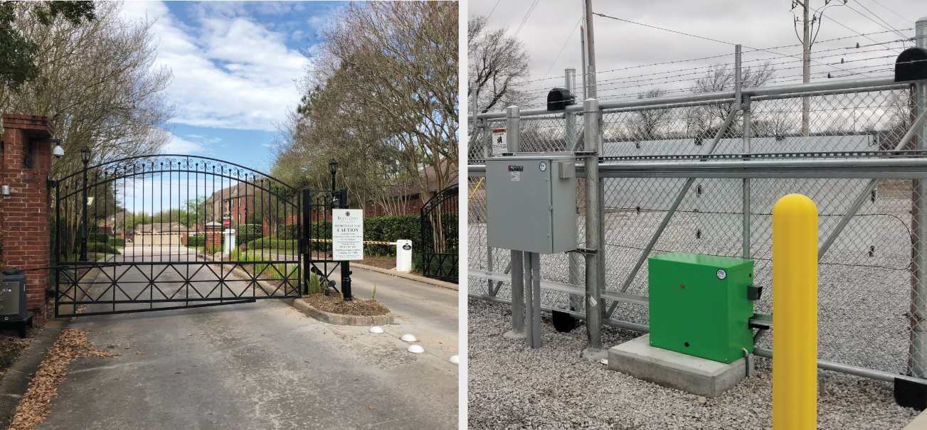Physical Security Images_Slide - Swing Gate Operators